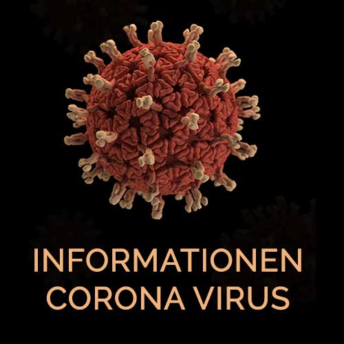 Logo zur Seite: der Corona Virus